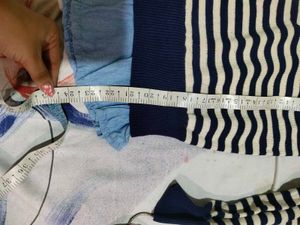 Striped Knit Sweater Korean Heavy Winter