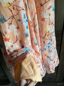 Floral ethnic dress/gown