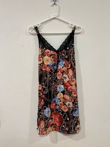 Floral Lace Camisole Dress