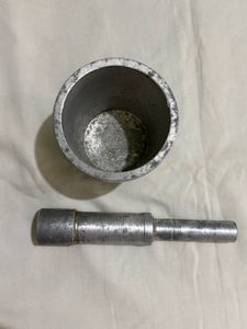 Diamond Mortar &amp; Pestle Aluminium