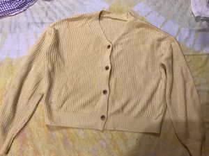 Cream Knit Cardigan