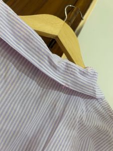 Striped Button-Down Shirt