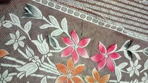 Pretty Pink Floral Sofa Cover &amp; Table Runner Set