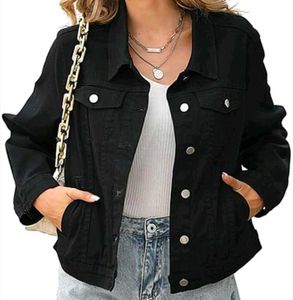 denim black jacket