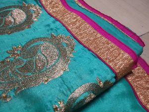 Embroidered Saree