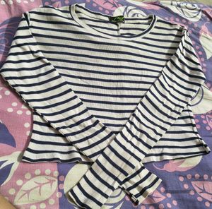 Striped Long Sleeve T-Shirt