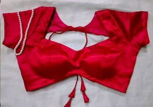 Silver Satin Customised 4 Tucks With Belt