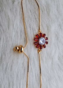 Maroon Colour Bracelet Free Size