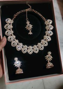 sparkle diamond jewellery set