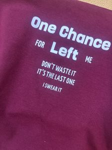 Burgundy "One Chance" Tube Top