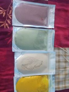 Unused sealed 4-Pack Natural Skin Powders
