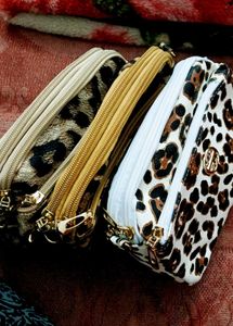 Leopard Print Pouches (Set of 3)