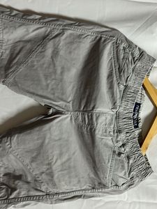 Light Grey Utility Jogger Pants