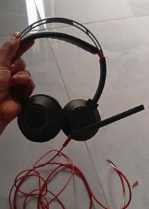 poly  Headphones  with mic