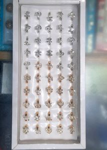 Alphabet Finger Rings. Adjustable. Pack Of 50