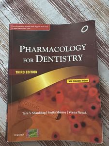 Pharmacology for Dentistry - Third Edition