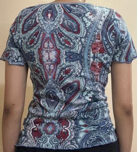 Bohemian Print Tee & te