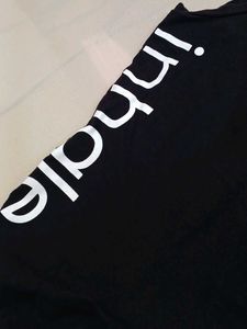Black Inhale Exhale Tee
