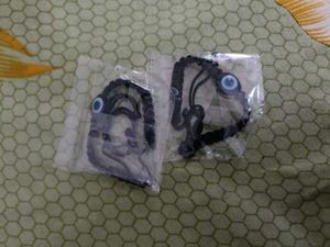 Evil Eye Bracelets Combo - Black