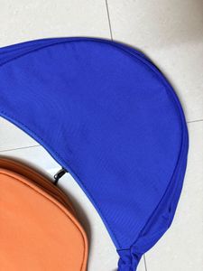 Orange &amp; Blue Crossbody Bag from Mexico