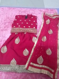 Handmade Kids Lehenga Choli Size 2-3 Years