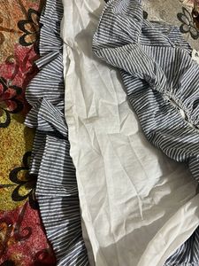 Cute Striped Lace Dress