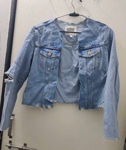 Zara Stylish Blue Denim Jacket