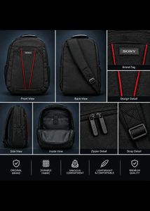 Brand New Sony Laptop Backpack - Black