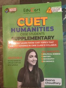 CUET Humanities Supplementary Book