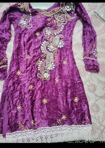 Chic Floral Print Kurta Set of 2