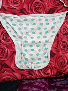SET OF 3 Cute Strawberry Panties