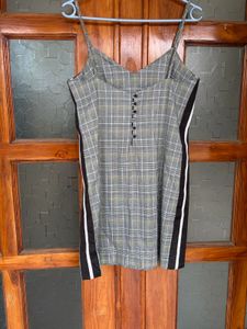 Zara Plaid Mini Dress