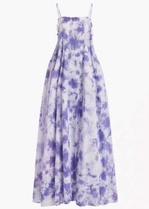 ⁠♡ Soft girl aesthetic tie dye dress for Summers ♡