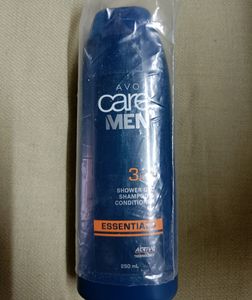 Avon Care Men 3 In 1 Shampoo, Conditioner & Shower