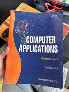 Computer Applications Textbook for Class X