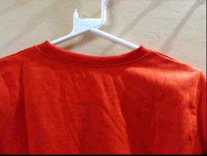Bold Flame Red Sweatshirt