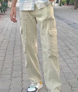 Khaki Cargo Pants