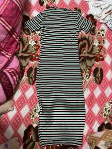 Striped T-Shirt Dress