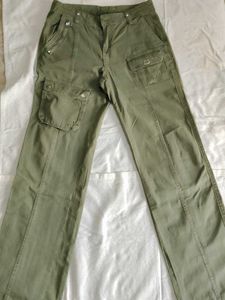 Olive Green Cargo Pants