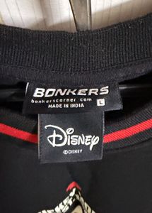 Mickey Mouse "28" Baseball Style Top
