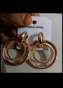 Stylish Double Hoop Earrings
