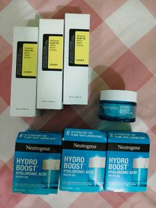 COSRX & Neutrogena Skincare Lot