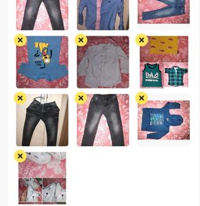 Combo of Jeans, Shirts, Tshirts