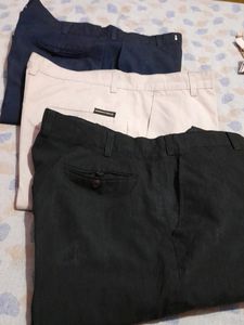 Pack Of 3 Formal Pants