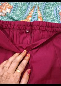 Maroon co ord set