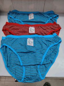 Comfortable Striped Briefs 3-Pack