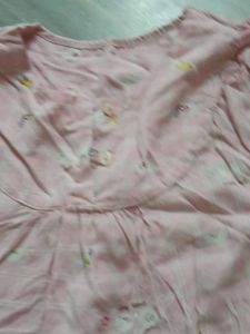 Lovely Pink &amp; Floral Kurta Set