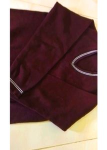 🛍️2 combo- Elegant Blue top &amp; dark marron Embelli