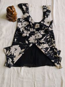 Chic Floral Print Tank Top