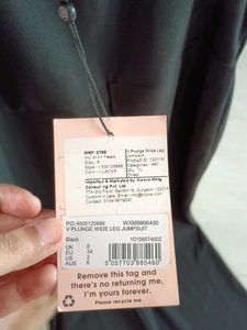 Black Wide Leg Jumpsuit